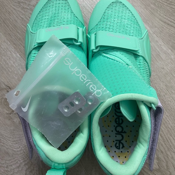 Nike Women's 6 Superrep Cycling Shoes CJ0775 Sneakers Mint Green Shoes - Picture 4 of 6